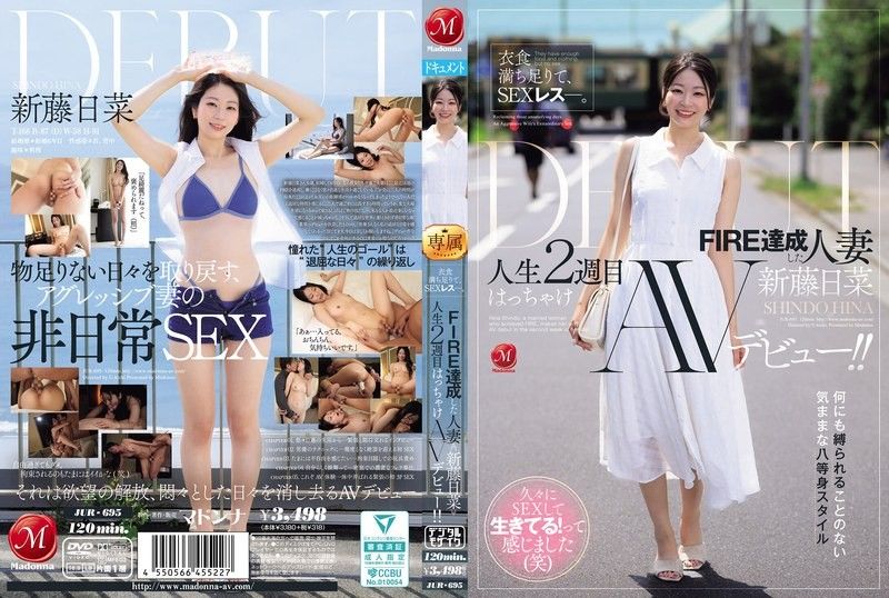 衣食豐足，卻是SEXless。達成FIRE的人妻≪新藤日菜≫ 人生第二週盡情AV出道！！